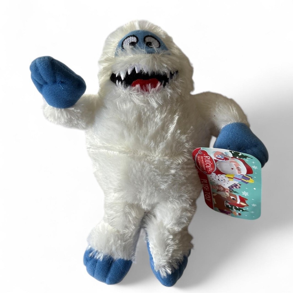 Abominable snowman plush toy From Rudolf the red nosed reindeer